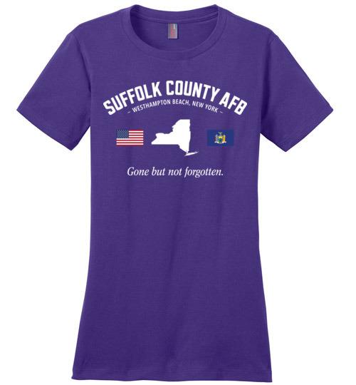 Suffolk County AFB "GBNF" - Women's Crewneck T-Shirt