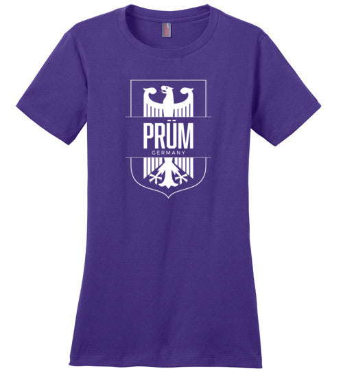 Load image into Gallery viewer, Prum, Germany - Women&#39;s Crewneck T-Shirt-Wandering I Store
