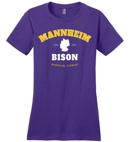 Mannheim Bison - Women's Crewneck T-Shirt