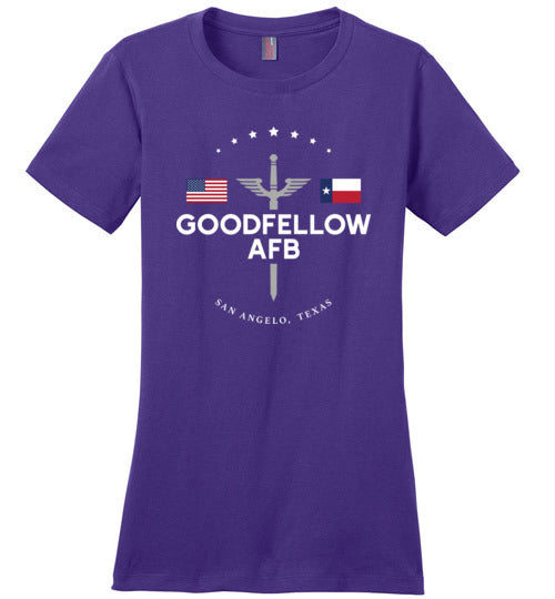 Goodfellow AFB - Women's Crewneck T-Shirt-Wandering I Store