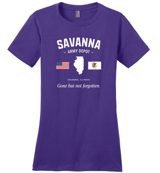 Savanna Army Depot "GBNF" - Women's Crewneck T-Shirt