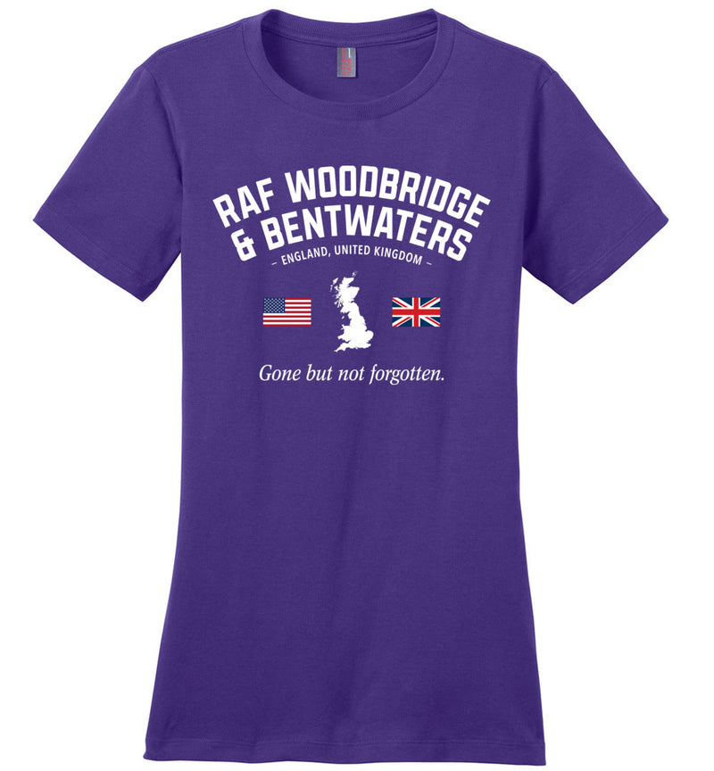 Load image into Gallery viewer, RAF Woodbridge &amp; Bentwaters &quot;GBNF&quot; - Women&#39;s Crewneck T-Shirt
