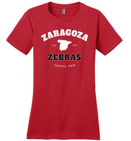 Zaragoza Zebras - Women's Crewneck T-Shirt