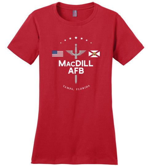 Load image into Gallery viewer, MacDill AFB - Women&#39;s Crewneck T-Shirt-Wandering I Store
