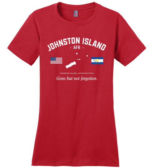 Johnston Island AFB "GBNF" - Women's Crewneck T-Shirt-Wandering I Store