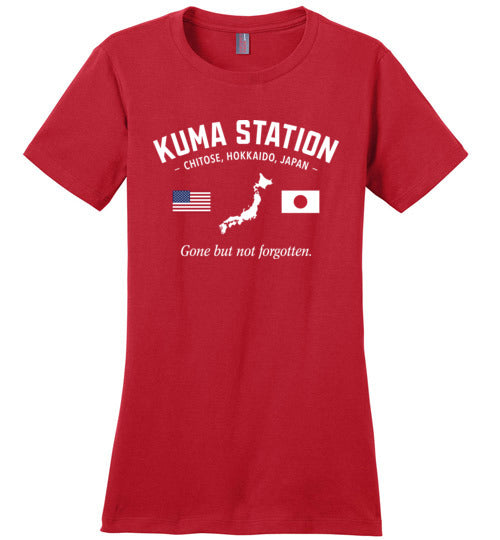 Load image into Gallery viewer, Kuma Station &quot;GBNF&quot; - Women&#39;s Crewneck T-Shirt-Wandering I Store
