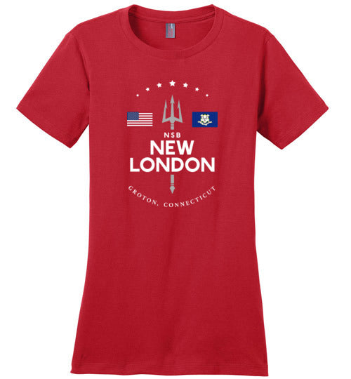 Load image into Gallery viewer, NSB New London - Women&#39;s Crewneck T-Shirt-Wandering I Store
