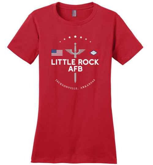 Load image into Gallery viewer, Little Rock AFB - Women&#39;s Crewneck T-Shirt-Wandering I Store
