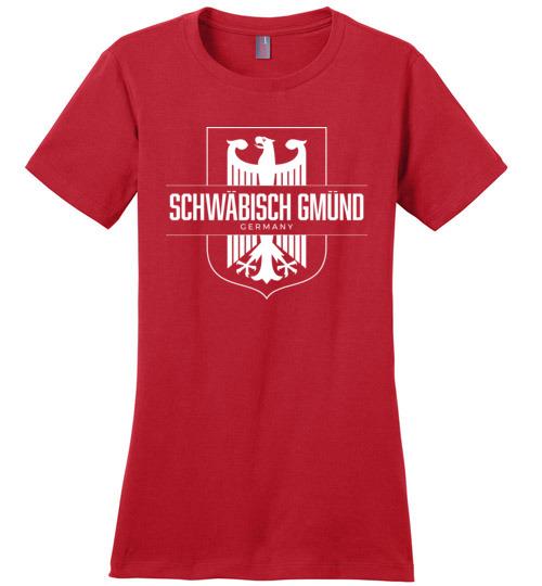 Load image into Gallery viewer, Schwabisch Gmund, Germany - Women&#39;s Crewneck T-Shirt
