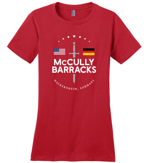 McCully Barracks - Women's Crewneck T-Shirt-Wandering I Store