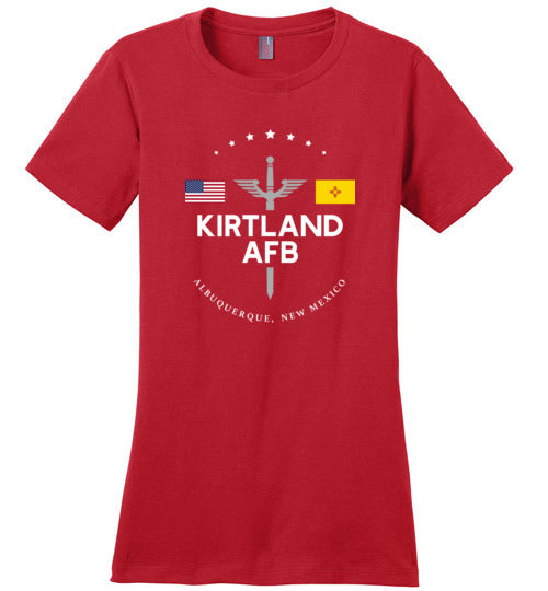 Load image into Gallery viewer, Kirtland AFB - Women&#39;s Crewneck T-Shirt-Wandering I Store
