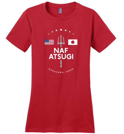 NAF Atsugi - Women's Crewneck T-Shirt-Wandering I Store