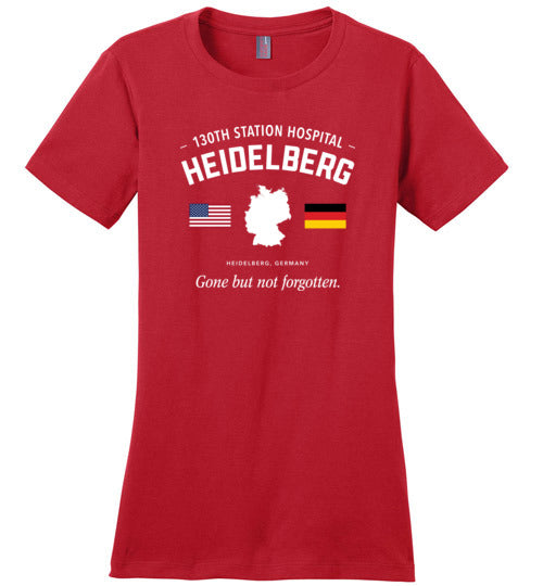 Load image into Gallery viewer, 130th Station Hospital Heidelberg &quot;GBNF&quot; - Women&#39;s Crewneck T-Shirt-Wandering I Store
