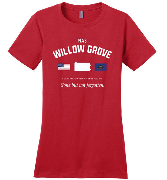 NAS Willow Grove "GBNF" - Women's Crewneck T-Shirt