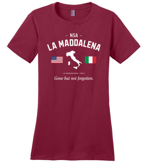Load image into Gallery viewer, NSA La Maddalena &quot;GBNF&quot; - Women&#39;s Crewneck T-Shirt-Wandering I Store
