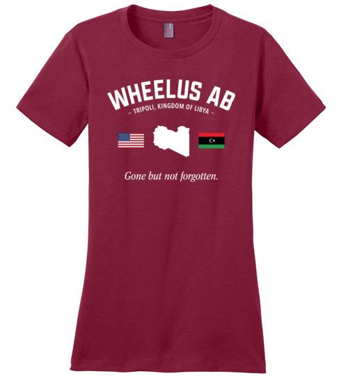 Wheelus AB "GBNF" - Women's Crewneck T-Shirt
