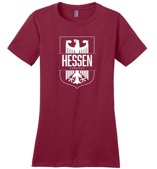 Load image into Gallery viewer, Hessen, Germany - Women&#39;s Crewneck T-Shirt
