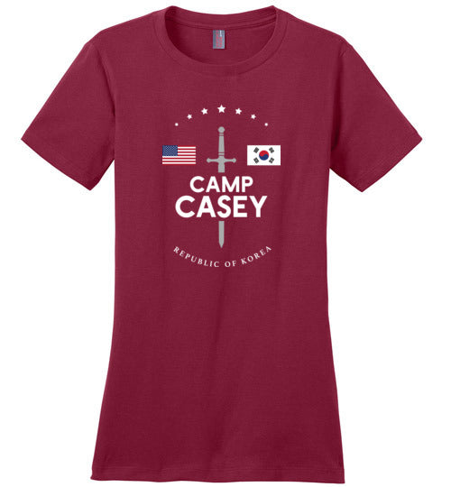 Load image into Gallery viewer, Camp Casey - Women&#39;s Crewneck T-Shirt-Wandering I Store
