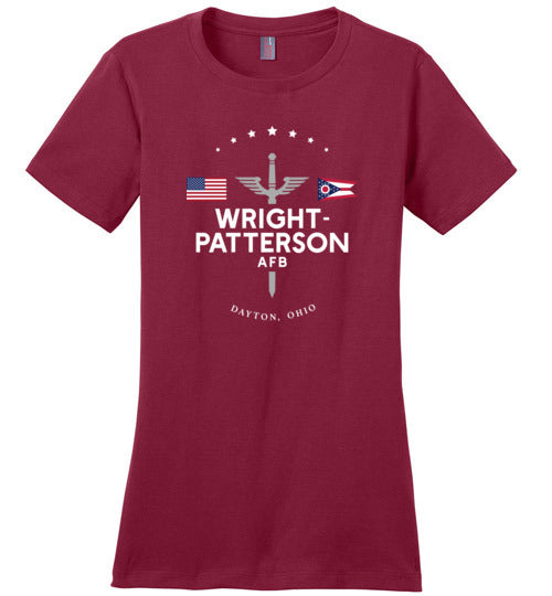 Load image into Gallery viewer, Wright-Patterson AFB - Women&#39;s Crewneck T-Shirt-Wandering I Store

