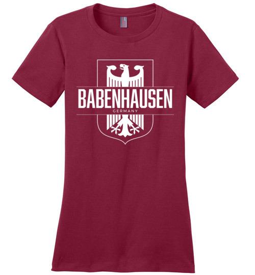 Load image into Gallery viewer, Babenhausen, Germany - Women&#39;s Crewneck T-Shirt
