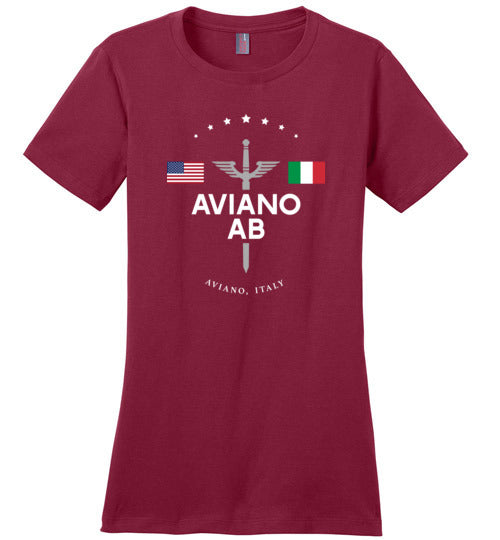 Aviano AB - Women's Crewneck T-Shirt-Wandering I Store