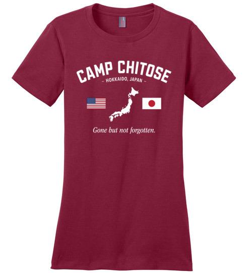 Load image into Gallery viewer, Camp Chitose &quot;GBNF&quot; - Women&#39;s Crewneck T-Shirt
