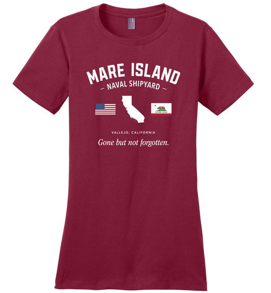 Mare Island Naval Shipyard "GBNF" - Women's Crewneck T-Shirt