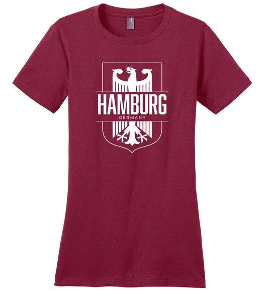 Hamburg, Germany - Women's Crewneck T-Shirt