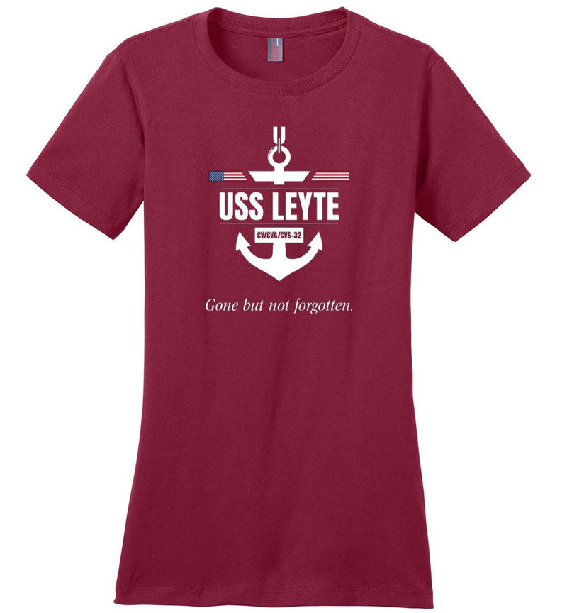 Load image into Gallery viewer, USS Leyte CV/CVA/CVS-32 &quot;GBNF&quot; - Women&#39;s Crewneck T-Shirt

