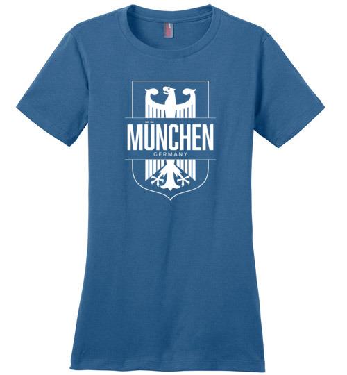 Load image into Gallery viewer, Munchen, Germany (Munich) - Women&#39;s Crewneck T-Shirt

