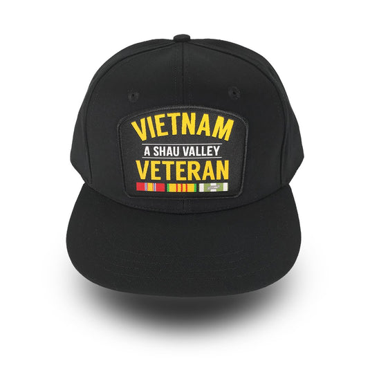 Vietnam Veteran "A Shau Valley" - Woven Patch Cap