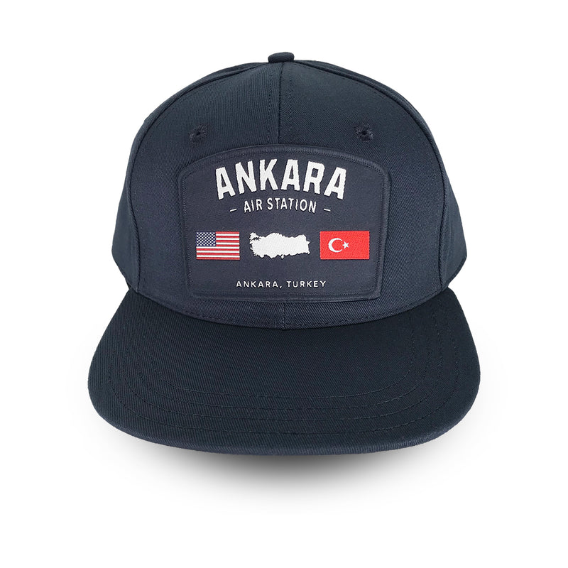Load image into Gallery viewer, Ankara Air Station - Woven Patch Cap

