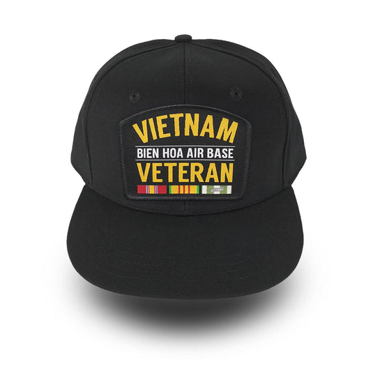 Vietnam Veteran "Bien Hoa Air Base" - Woven Patch Cap