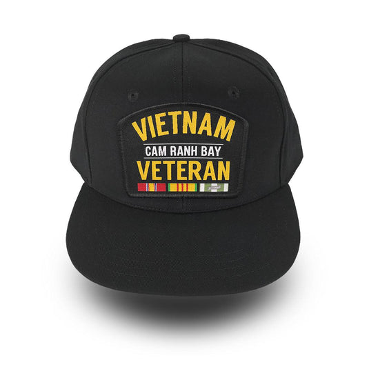 Vietnam Veteran "Cam Ranh Bay" - Woven Patch Cap
