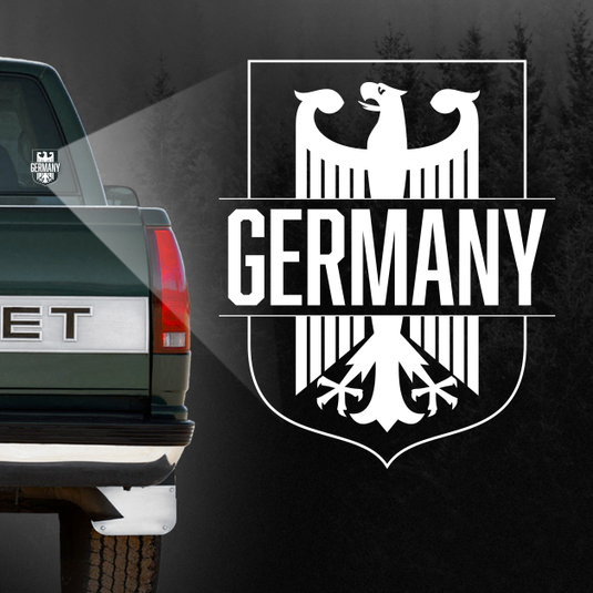 "Germany" - Vehicle Window Sticker