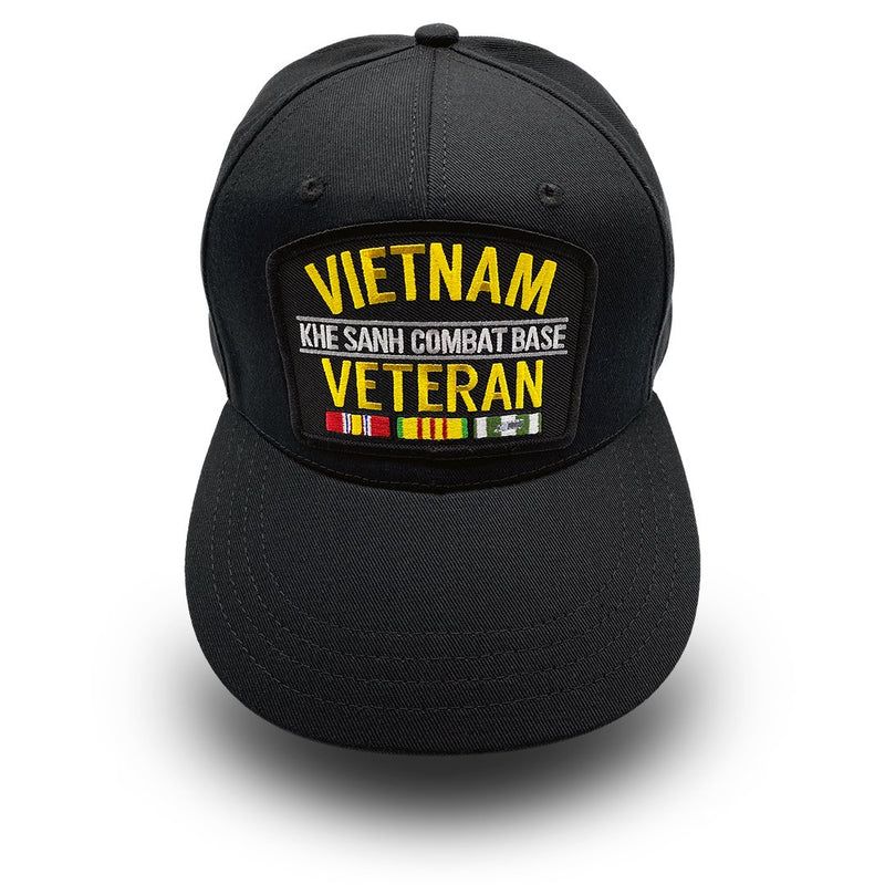 Load image into Gallery viewer, Vietnam Veteran &quot;Khe Sanh Combat Base&quot; - Embroidered Patch Cap
