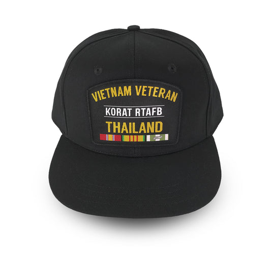Vietnam Veteran Thailand "Korat RTAFB" - Woven Patch Cap
