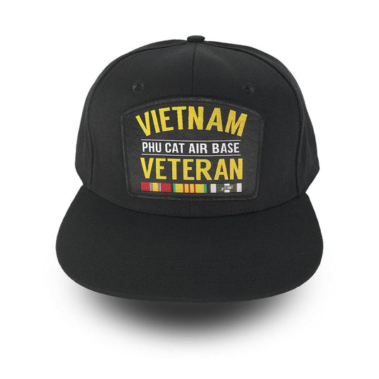 Vietnam Veteran "Phu Cat Air Base" - Woven Patch Cap