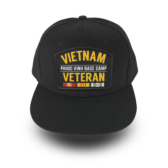 Vietnam Veteran "Phuoc Vinh Base Camp" - Woven Patch Cap