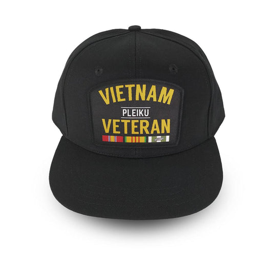 Vietnam Veteran "Pleiku" - Woven Patch Cap