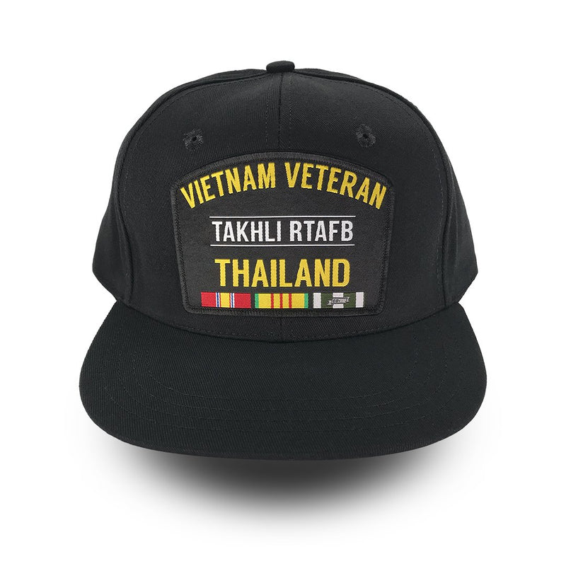 Load image into Gallery viewer, Vietnam Veteran &quot;Takhli RTAFB&quot; - Woven Patch Cap
