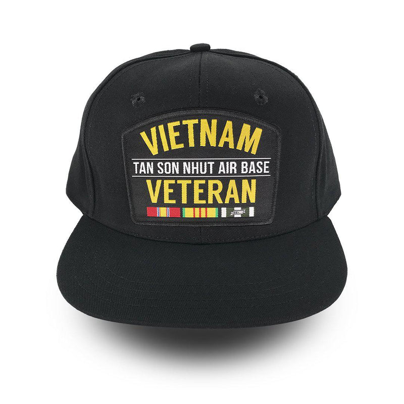 Load image into Gallery viewer, Vietnam Veteran &quot;Tan Son Nhut Air Base&quot; - Woven Patch Cap
