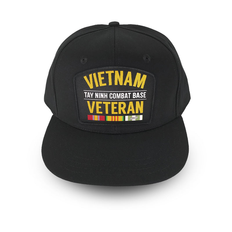 Load image into Gallery viewer, Vietnam Veteran &quot;Tay Ninh Combat Base&quot; - Woven Patch Cap
