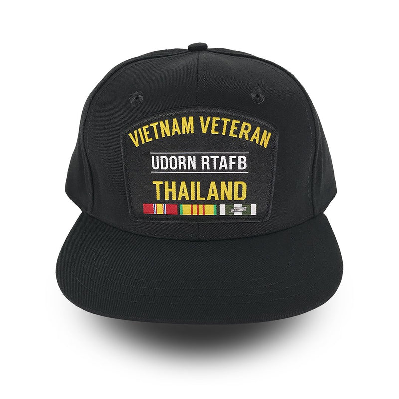 Load image into Gallery viewer, Vietnam Veteran Thailand &quot;Udorn RTAFB&quot; - Woven Patch Cap

