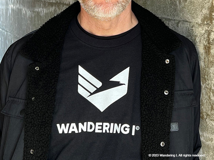 Load image into Gallery viewer, Wandering I Logo - Men&#39;s/Unisex Standard Fit T-Shirt-Wandering I Store
