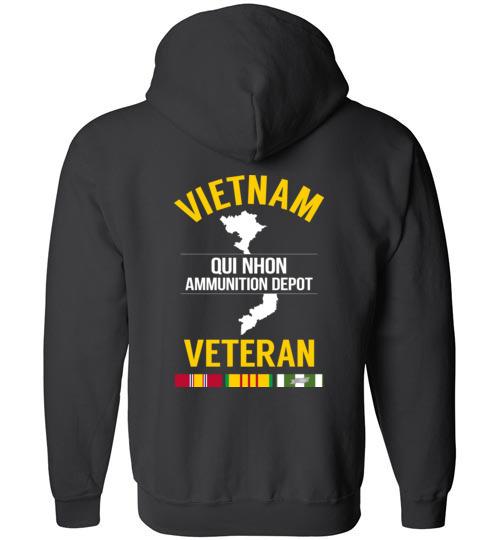 Vietnam Veteran "Qui Nhon Ammunition Depot" - Men's/Unisex Zip-Up Hoodie