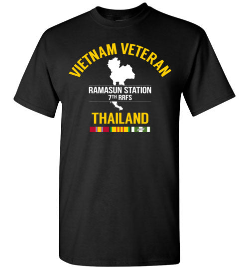 Load image into Gallery viewer, Vietnam Veteran Thailand &quot;Ramasun Station 7th RRFS&quot; - Men&#39;s/Unisex Standard Fit T-Shirt-Wandering I Store
