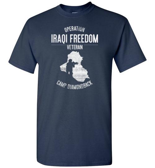Load image into Gallery viewer, Operation Iraqi Freedom &quot;Camp Diamondback&quot; - Men&#39;s/Unisex Standard Fit T-Shirt
