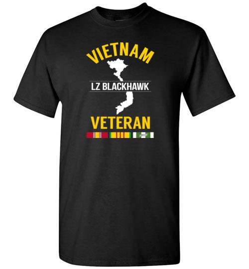 Load image into Gallery viewer, Vietnam Veteran &quot;LZ Blackhawk&quot; - Men&#39;s/Unisex Standard Fit T-Shirt
