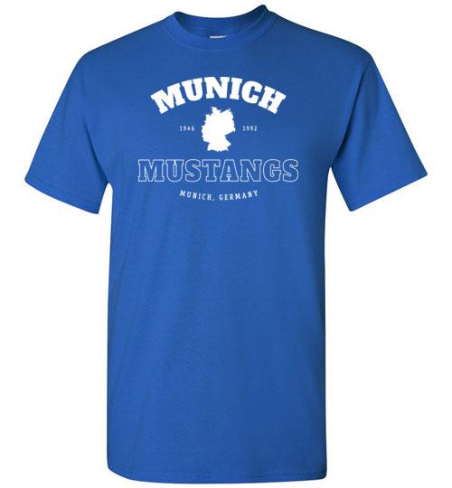 Munich Mustangs - Men's/Unisex Standard Fit T-Shirt